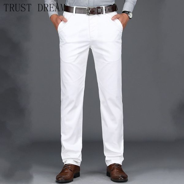 men white jeans thin straight solid 2color, Blue
men white jeans thin straight solid 2color, Blue
