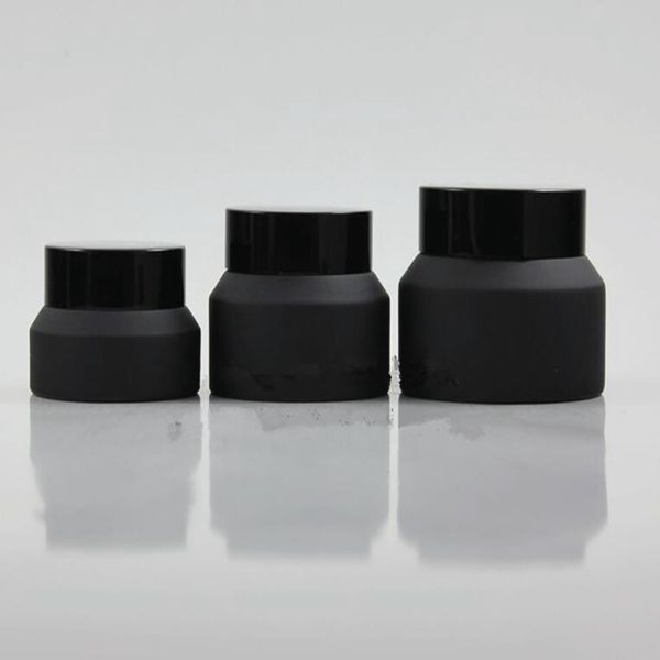 15g 30g 50g frost black glass cream jar with lids white seal insertion container cosmetic packaging glass cream
15g 30g 50g frost black glass cream jar with lids white seal insertion container cosmetic packaging glass cream