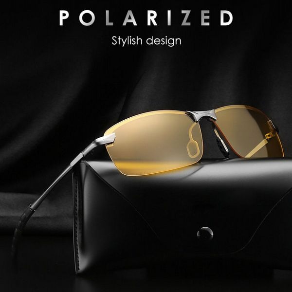 new men sunglasses night vision goggles polarized driving mirror night glasses uv400 rays sun glasses, White;black
new men sunglasses night vision goggles polarized driving mirror night glasses uv400 rays sun glasses, White;black