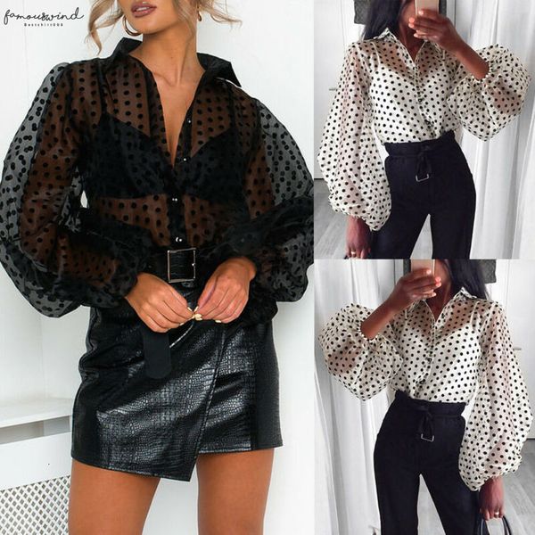 new ladies long sleeve lapel neck baggy loose turn down collar blouse black white women casual polka dot lantern sleeve see through
new ladies long sleeve lapel neck baggy loose turn down collar blouse black white women casual polka dot lantern sleeve see through