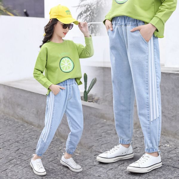 uwfwe girls' pants loose 2020 jeans and jeans new korean style fashionable 10-year-old 7 women's big children autumn fashionable t, Blue
uwfwe girls' pants loose 2020 jeans and jeans new korean style fashionable 10-year-old 7 women's big children autumn fashionable t, Blue