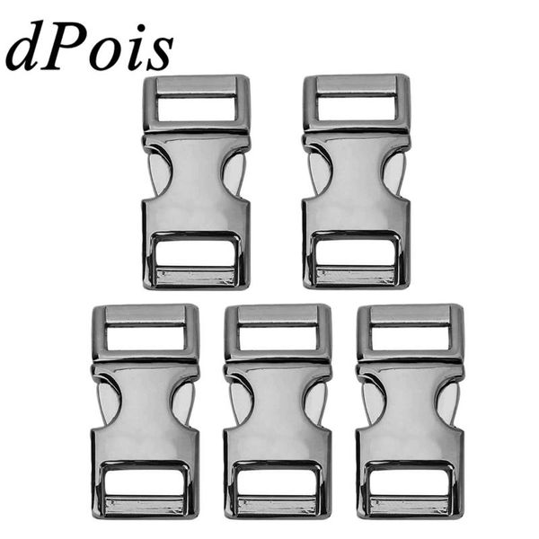 5pcs heavy duty metal side release buckles for paracord bracelets dog belt buckle cat collar webbing travel backpack accessories, Black
5pcs heavy duty metal side release buckles for paracord bracelets dog belt buckle cat collar webbing travel backpack accessories, Black