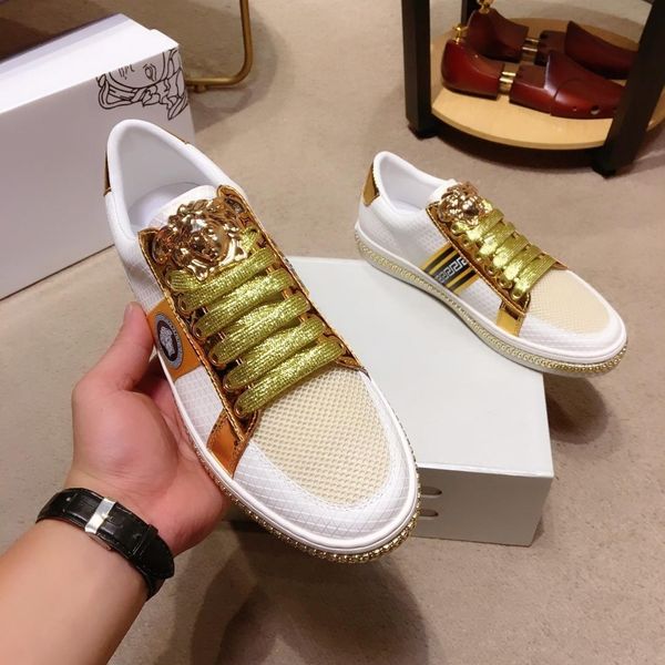 2020u high-end fashion men's printed letters comfortable casual shoes large size leather breathable outdoor sports shoes, size: 38-451, Black
2020u high-end fashion men's printed letters comfortable casual shoes large size leather breathable outdoor sports shoes, size: 38-451, Black
