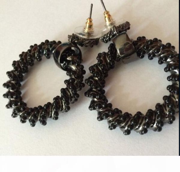new big round earrings fashion drop earrings for women wedding jewelry bead earrings with flannel bags for gift, Silver
new big round earrings fashion drop earrings for women wedding jewelry bead earrings with flannel bags for gift, Silver