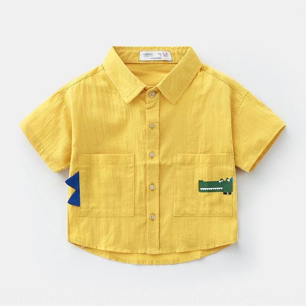 short-sleeved summer clothes 2020 new wear korean cartoon children's shirt children's clothing pure cotton shirt, White;black
short-sleeved summer clothes 2020 new wear korean cartoon children's shirt children's clothing pure cotton shirt, White;black