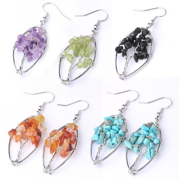new style 5 colors tree of life dangle earrings turquoise stones hook earrings for women fashion accessories gifts, Silver
new style 5 colors tree of life dangle earrings turquoise stones hook earrings for women fashion accessories gifts, Silver