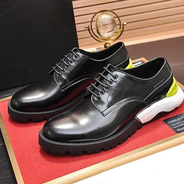 style derby shoes fashion men 's shoes zapatillas hombre footwears dress wedding formal flats round toe lacing design shoe, Black
style derby shoes fashion men 's shoes zapatillas hombre footwears dress wedding formal flats round toe lacing design shoe, Black