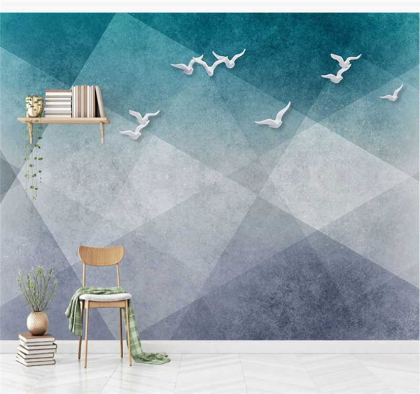xue su custom wallpaper mural 3d-8d nordic geometric flying bird abstract tv sofa bedside background wall
xue su custom wallpaper mural 3d-8d nordic geometric flying bird abstract tv sofa bedside background wall