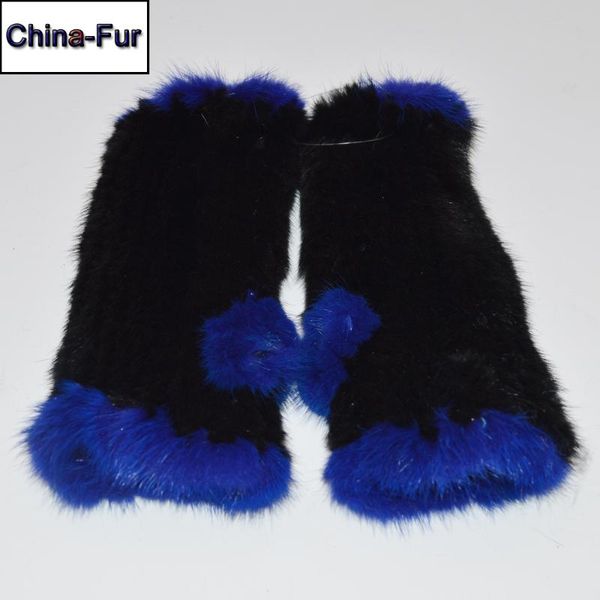 women real gloves girls real knitted fingerless gloves winter soft elasticity mittens, Blue;gray
women real gloves girls real knitted fingerless gloves winter soft elasticity mittens, Blue;gray