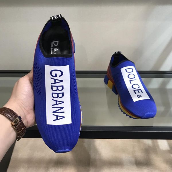 2019c new mesh socks casual letter sports flat round head a pedal men's low shoes original box delivery 38-4411, Black
2019c new mesh socks casual letter sports flat round head a pedal men's low shoes original box delivery 38-4411, Black