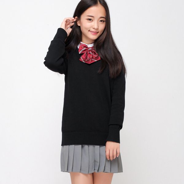 japanese jk shcool uniform cosplay costumes for men and women students girls boys knitted v-neck pullover sweater clothing, White
japanese jk shcool uniform cosplay costumes for men and women students girls boys knitted v-neck pullover sweater clothing, White