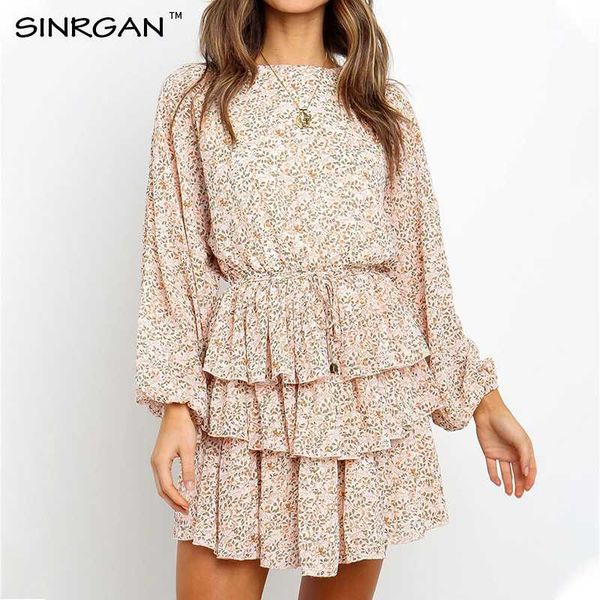 sinrgan women spring autumn o neck floral print dress long lantern sleeve overlay lace up dresses elegant daily casual dress, Black;gray
sinrgan women spring autumn o neck floral print dress long lantern sleeve overlay lace up dresses elegant daily casual dress, Black;gray