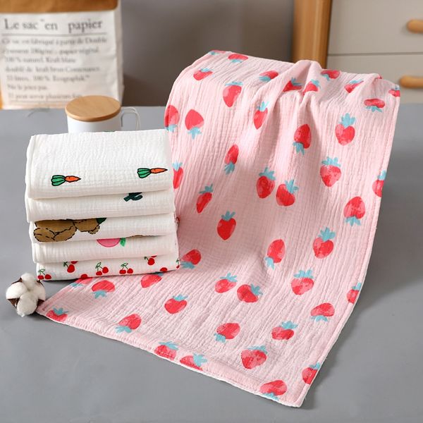 candy four-layer pure cotton bubble gauze children's infant cotton gauze saliva 35*75 towel towel
candy four-layer pure cotton bubble gauze children's infant cotton gauze saliva 35*75 towel towel