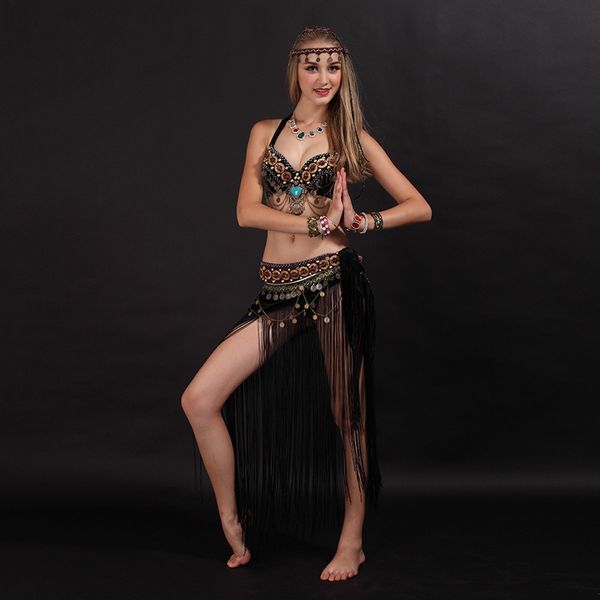 india dance clothes hand made stones bra long tassel hip carf 2pcs for girls belly dance suit s,m,l,black set, Black;red
india dance clothes hand made stones bra long tassel hip carf 2pcs for girls belly dance suit s,m,l,black set, Black;red