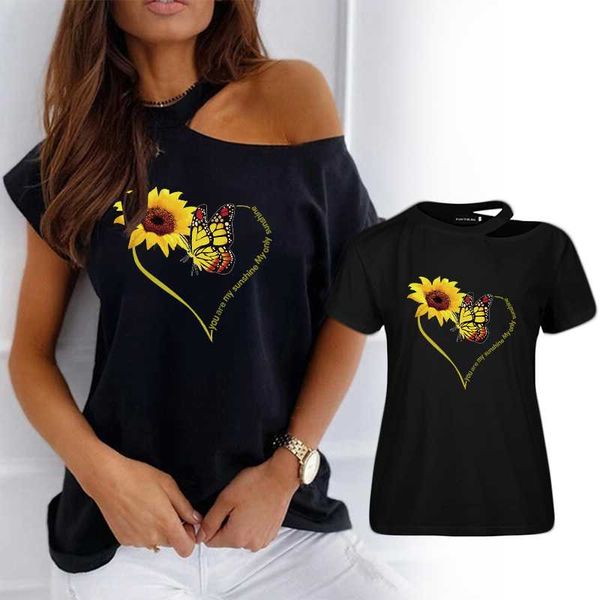 butterfly sunflower printing t shirt women polyester short sleeve o neck tshirts casual summer letter print t-shirts 2xl, White
butterfly sunflower printing t shirt women polyester short sleeve o neck tshirts casual summer letter print t-shirts 2xl, White