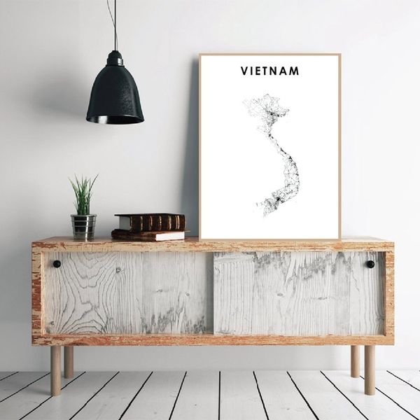 black & white vietnam map oil painting ho chi minh hanoi map canvas poster prints minimalist wall pictures for office room home decoration
black & white vietnam map oil painting ho chi minh hanoi map canvas poster prints minimalist wall pictures for office room home decoration
