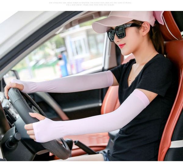 sunscreen protective outdoor riding driving gloves sleeve protective arm cool ice silk men's and women's ice sleeve, Pink;yellow
sunscreen protective outdoor riding driving gloves sleeve protective arm cool ice silk men's and women's ice sleeve, Pink;yellow