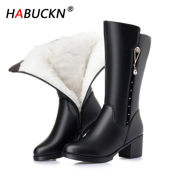 habuckn 2020 new genuine leather women boots large size 35-43 all wool women winter high heeled motorcycle boots black
habuckn 2020 new genuine leather women boots large size 35-43 all wool women winter high heeled motorcycle boots black