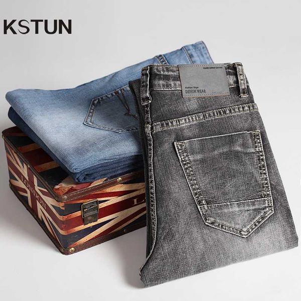 men's jeans men classic straight retro gray mens long trousers regular fit male casaul denim pants plus size 40, Blue
men's jeans men classic straight retro gray mens long trousers regular fit male casaul denim pants plus size 40, Blue