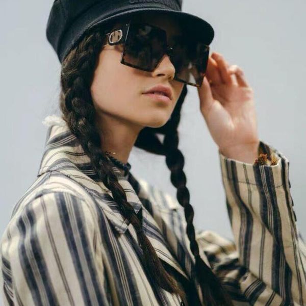square frame sunglasses women fashion oversize women eye wear grey lens, White;black
square frame sunglasses women fashion oversize women eye wear grey lens, White;black