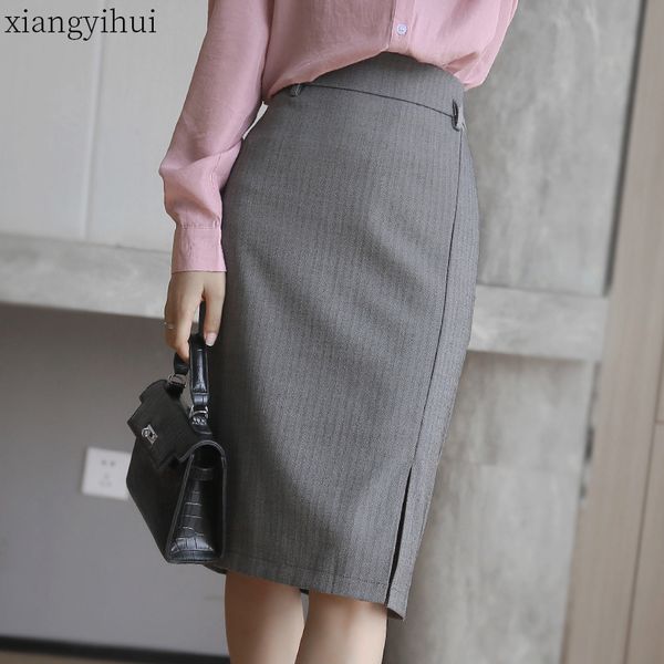 work fashion pencil skirt women office ladies grey high waist midi knee length bodycon split hem skirts 2020 summer bottoms, Black
work fashion pencil skirt women office ladies grey high waist midi knee length bodycon split hem skirts 2020 summer bottoms, Black