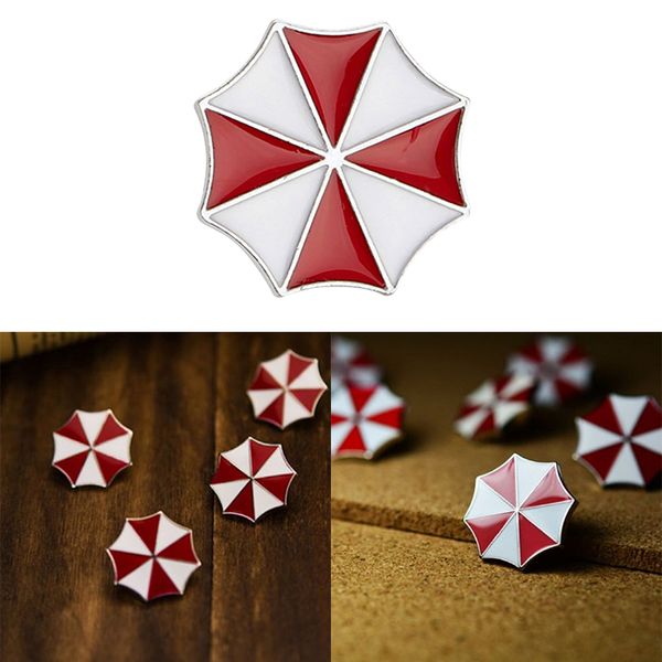 creative red white hit color brooch badge umbrella pins jacket jewelry gift brooch pin, Gray
creative red white hit color brooch badge umbrella pins jacket jewelry gift brooch pin, Gray