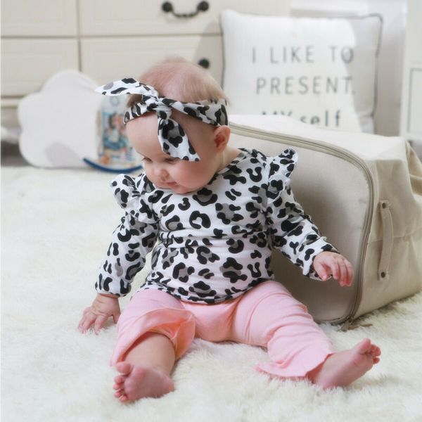 0-2ой новорожденных девочки одежда set осень зима оборки leopard топы + брюки стяжки эпикировка для новорожденного baby girl костюмов, White
0-2ой новорожденных девочки одежда set осень зима оборки leopard топы + брюки стяжки эпикировка для новорожденного baby girl костюмов, White