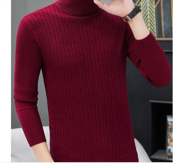 2020 spring and autumn with new style fashion long sleeve high collar set head men's sweater coat, White;black
2020 spring and autumn with new style fashion long sleeve high collar set head men's sweater coat, White;black