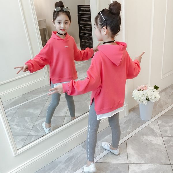 wbifw 2019 medium and large children leisure tight pants t-shirt tight pants autumn girls fake two girls hooded sweater t-shirt leggings sta
wbifw 2019 medium and large children leisure tight pants t-shirt tight pants autumn girls fake two girls hooded sweater t-shirt leggings sta