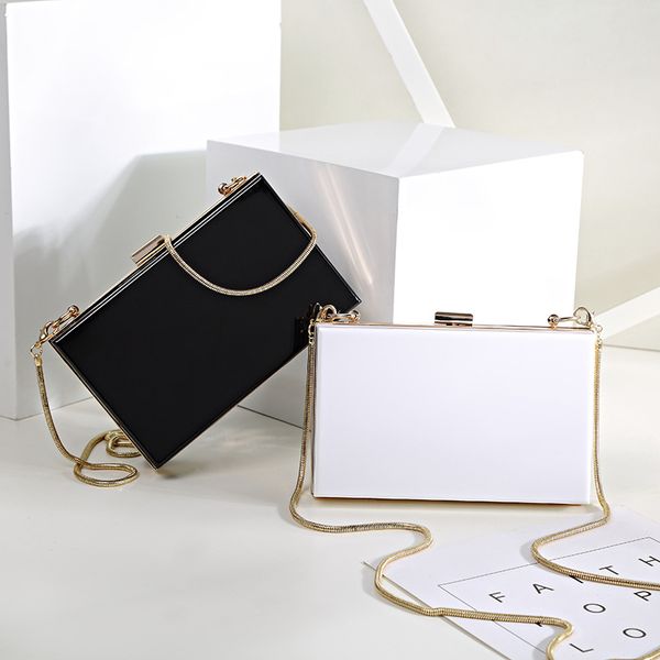 summer women acrylic dinner bag lady hand bag simple versatile metal chain girl's luxury crossbody single shoulder messenger
summer women acrylic dinner bag lady hand bag simple versatile metal chain girl's luxury crossbody single shoulder messenger