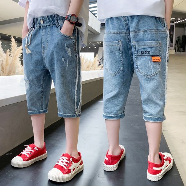 gv5uh 2020 new korean style boys' summer clothes thin jeans jeans pants panty panty medium and large children's cropped pants fash, Blue
gv5uh 2020 new korean style boys' summer clothes thin jeans jeans pants panty panty medium and large children's cropped pants fash, Blue
