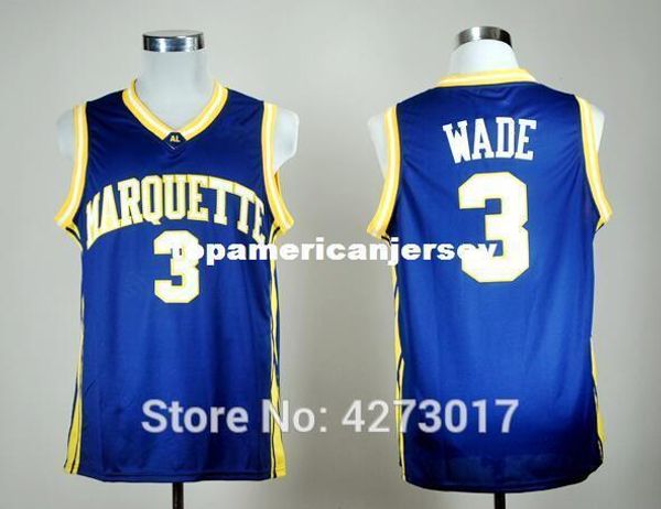 mens # 3 дуэйн уэйд колледжа маркетт golden top basketball jersey all размер прошитой прошитой размер s-xxl ncaa, Gray
mens # 3 дуэйн уэйд колледжа маркетт golden top basketball jersey all размер прошитой прошитой размер s-xxl ncaa, Gray