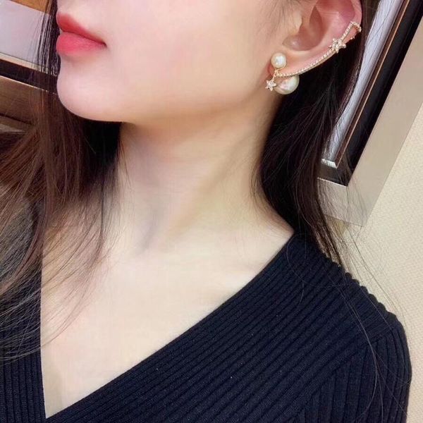 c1891 s925 silver needle single earrings fashion exquisite star line size pearl ear stud personality ear bone clip girls preferred gifts, Golden;silver
c1891 s925 silver needle single earrings fashion exquisite star line size pearl ear stud personality ear bone clip girls preferred gifts, Golden;silver