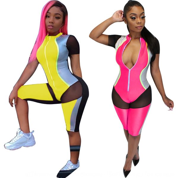 eiixb fashion mesh stitching slim-fit perspective casual 5229 women's 2019 5229 women's 2019 jumpsuit fashion mesh stitching slim, Black;white
eiixb fashion mesh stitching slim-fit perspective casual 5229 women's 2019 5229 women's 2019 jumpsuit fashion mesh stitching slim, Black;white