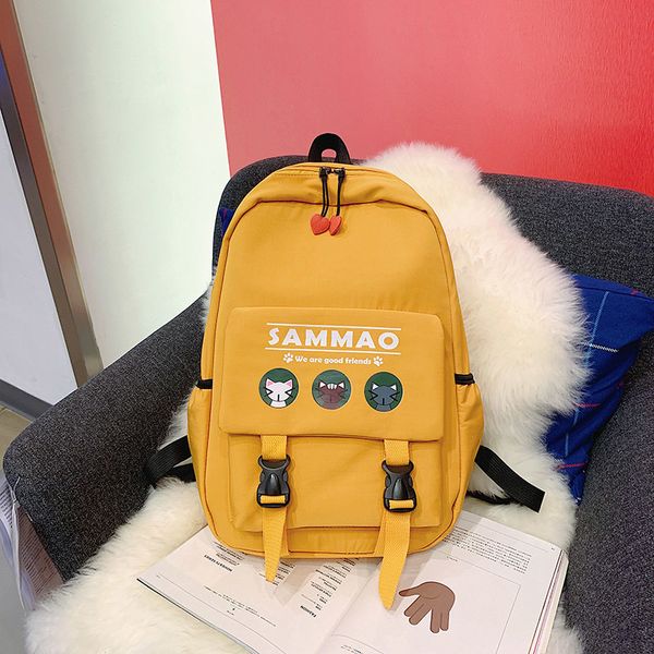 solid color backpack for women 2020 waterproof nylon travel backpacks large capacity school bag for teenage large capacity bolsa
solid color backpack for women 2020 waterproof nylon travel backpacks large capacity school bag for teenage large capacity bolsa