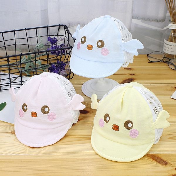 new soft edge duck tongue net cap baby cap hat 0-3-6 months baby sunshade net hat, Blue;gray
new soft edge duck tongue net cap baby cap hat 0-3-6 months baby sunshade net hat, Blue;gray