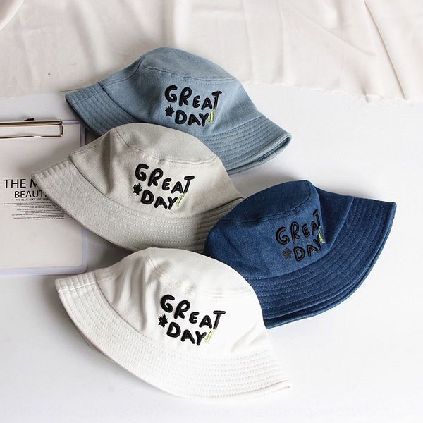 autumn children's fisherman sun denim letter basin sun baby autumn new bucket bucket hat hat, Yellow
autumn children's fisherman sun denim letter basin sun baby autumn new bucket bucket hat hat, Yellow