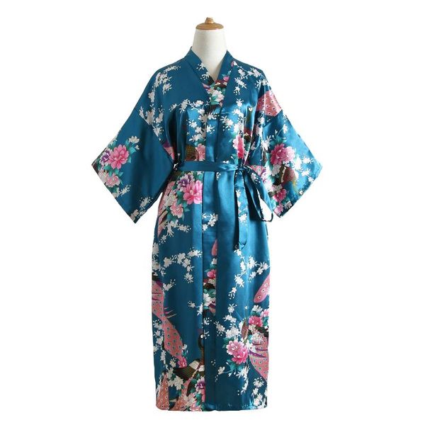 women peacock kimono bath gown nightwear bride wedding robe rayon sleepwear geisha nightgown home clothes intimate lingerie, Black;red
women peacock kimono bath gown nightwear bride wedding robe rayon sleepwear geisha nightgown home clothes intimate lingerie, Black;red