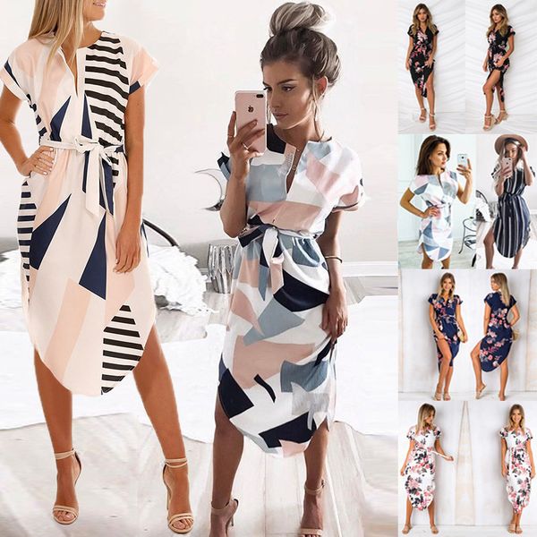 women midi party dresses 2019 geometric print summer boho beach dress loose batwing sleeve dress vestidos plus size 3xl, Black;gray
women midi party dresses 2019 geometric print summer boho beach dress loose batwing sleeve dress vestidos plus size 3xl, Black;gray