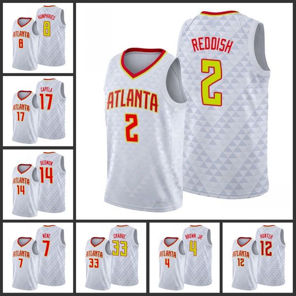 Atlanta Hawks Cam Reddish Isaac Humphries Clint Capela Dewayne Dedmon Nene Allen Crabbe Spud Webb Men 2019-20 City Jersey
Atlanta Hawks Cam Reddish Isaac Humphries Clint Capela Dewayne Dedmon Nene Allen Crabbe Spud Webb Men 2019-20 City Jersey