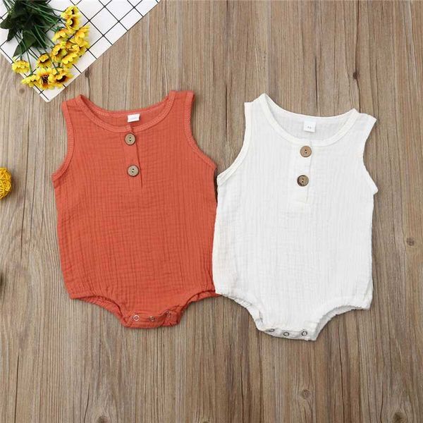 rompers borns white cotton soft bodysuits baby boy girl's sleeveless button clothes summer, Blue
rompers borns white cotton soft bodysuits baby boy girl's sleeveless button clothes summer, Blue