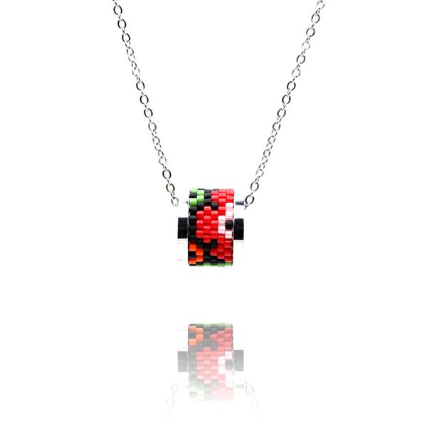 fairywoo delica necklace delica miyuki beaded pendant necklaces for girls collares choker for lover gifts wholesale, Silver
fairywoo delica necklace delica miyuki beaded pendant necklaces for girls collares choker for lover gifts wholesale, Silver