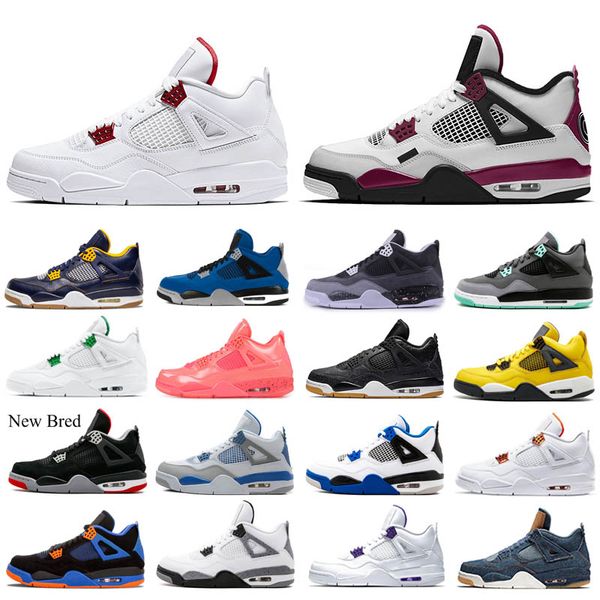 4 4s men basketball shoes red metallic raptors black pizzeria thunder military blue mens outdoor sneakers trainers shoes 713
4 4s men basketball shoes red metallic raptors black pizzeria thunder military blue mens outdoor sneakers trainers shoes 713