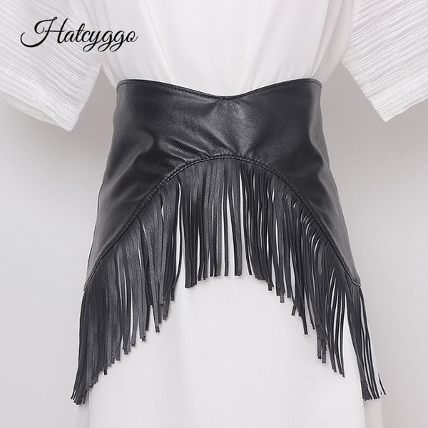 hatcyggo belts for women pu leather harness body bondage tassel waist belt female black decorative strap adjustable belts, Black;brown
hatcyggo belts for women pu leather harness body bondage tassel waist belt female black decorative strap adjustable belts, Black;brown