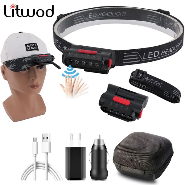 compact cap light head lamp multifunction sensor led headlamp battery usb rechargeable head flashlights headlight bulb
compact cap light head lamp multifunction sensor led headlamp battery usb rechargeable head flashlights headlight bulb