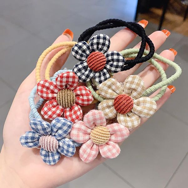 2020 handmade hair band female head rope simple ponytail ins plaid flower hair rubber band, Slivery;white
2020 handmade hair band female head rope simple ponytail ins plaid flower hair rubber band, Slivery;white