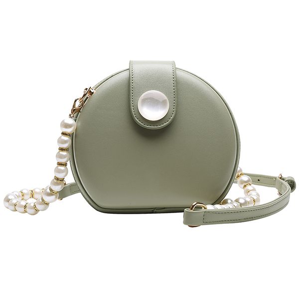 elegant female round bag 2020 summer new quality pu leather women's designer handbag pearl chain shoulder messenger bag purses
elegant female round bag 2020 summer new quality pu leather women's designer handbag pearl chain shoulder messenger bag purses