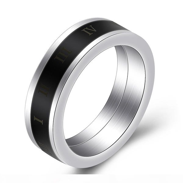2019 new guys stainless steel silver ceramic roman number rotating womens finger ring creative lovers gifts for girlfriend for sale
2019 new guys stainless steel silver ceramic roman number rotating womens finger ring creative lovers gifts for girlfriend for sale