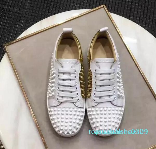 2019 new rivet red bottom luxury men shoes low fashion slip on casual shoes designer mens shoes size 36-47 tr01, Black
2019 new rivet red bottom luxury men shoes low fashion slip on casual shoes designer mens shoes size 36-47 tr01, Black