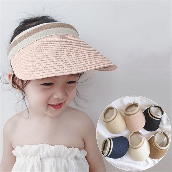 korean women children straw hat summer hats for baby girl boy kids sun visor empty sun hat outdoor beach cap, Blue;gray
korean women children straw hat summer hats for baby girl boy kids sun visor empty sun hat outdoor beach cap, Blue;gray